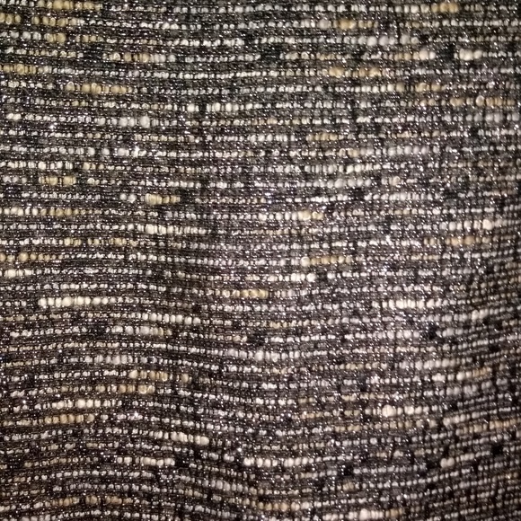 Rafaella Studio Black Metallic Tweed Pencil Skirt - Picture 3 of 3